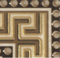 Плитка APE Ceramica Australian TACO NARON декор бежевый,коричневый,золото - Фото 1