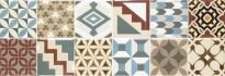Плитка APE Ceramica Home DEC MANY II декор білий,бежевий,зелений,блакитний,коричневий,червоний,жовтий,помаранчевий,синій,бордовий