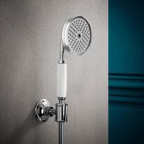 Ручной душ Axor Montreux 16320000 белый,хром - Фото 1