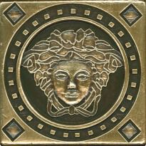 Плитка Azulev Serena OLAMBRILLA MEDUSA декор золотой