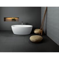 Ванна зі штучного каменю BALTECO Soul SENZO 180x90 білий - Фото 4