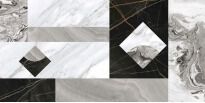 Керамограніт Ceracasa Manhattan Gloss DECO FUSION GLOSS білий,сірий,чорний - Фото 1