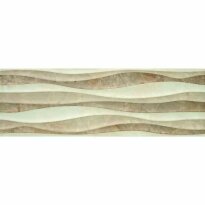 Плитка Ceramica Deseo Montana WAVES MONTANA TAUPE BR 250х750х9 бежевый,бежево-коричневый,светло-бежевый - Фото 1