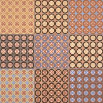Підлогова плитка Ceramica Gomez Bombay BOMBAY MARRON бежевий,коричневий,сірий,синій - Фото 1