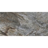 Керамограніт Cerrad Brazilian Quartzite GRES BRAZILIAN QUARTZITE BLACK RECT 1197х597х8 чорний - Фото 2
