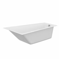 Ванна Cersanit Crea CREA Ванна асиметрична 160x100 права+ ніжки білий