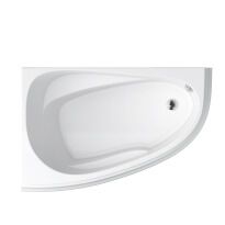 Акрилова ванна Cersanit Joanna New 150x95 см ліва, асиметрична білий - Фото 1