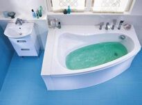 Акрилова ванна Cersanit Sicilia 160x100 см ліва білий - Фото 3