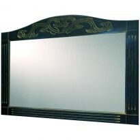 Зеркало для ванной Devit Sheffield 5010133BLP 130 см черный
