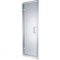 Душова кабіна Devit Vintage FEN9001GL Двері душові 90 см,сіре скло сірий,хром - Фото 1