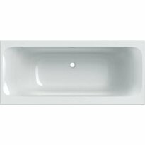 Акрилова ванна Geberit Tawa 554.123.01.1 TAWA Ванна прямокутна Duo 170 х 75 см, slim rim, центральний злив білий