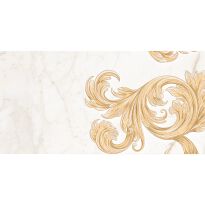 Плитка Golden Tile Saint Laurent 9A0321 білий,золотий