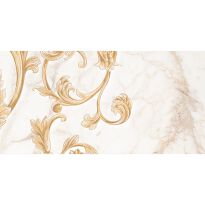 Плитка Golden Tile Saint Laurent 9A0341 белый,золотой - Фото 1