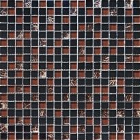 Мозаїка Grand Kerama 2076 Мозаїка мікс чорний камінь коричневий,чорний