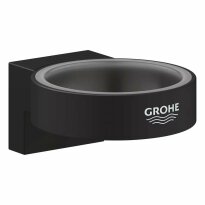 Аксесуар для ванної Grohe Selection 41217KF0 Selection Тримач для стакана/мильниці, чорний матовий чорний