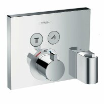 Наружная часть смесителя: Hansgrohe Shower Select 15765000 ShowerSelect/Fixfit Наружная часть термостат хром