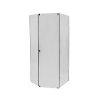 Комплектуючі: IDO Showerama 8-5 49851-13-012 Передні стінки та двері душової кабіни, фронтальна панель срібна срібло - Фото 1