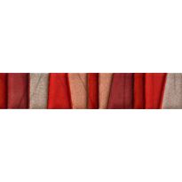 Плитка Imola Prisma L.TRAPEZI R фриз -Z розовый,красный - Фото 1
