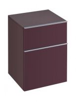 Шкаф подвесной Keramag iCon 840046 45 см бордовый