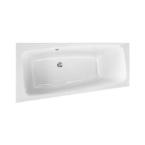 Акрилова ванна Kolo Split XWA1671000 SPLIT асиметрична ванна, ліва, центральный злив, + ніжки SN0 білий