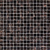 Мозаїка Mozaico de Lux K-MOS K-MOS CBB003 DARK BROWN коричневий,чорний,з авантюрином