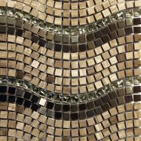 Мозаїка Mozaico de Lux S-MOS S-MOS PT127 (L) коричневий,мікс