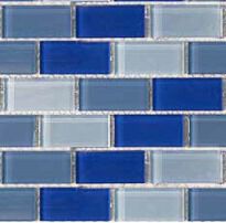 Мозаїка Mozaico de Lux S-MOS S-MOS HT 221 (B135010) MIX C AZURO синій