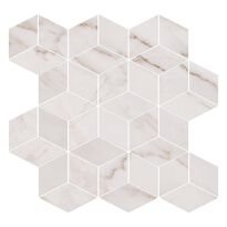 Мозаїка Opoczno Carrara Pulpis CARRARA MOSAIC WHITE 280х297х11 білий