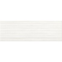 Плитка Opoczno Elegant Stripes STRIPES WHITE STR білий,сіро-білий - Фото 1