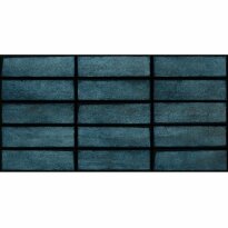 Плитка Opoczno Fransua FRANSUA DARK MINT STRUCTURE GLOSSY 297х600х9 темно-блакитний