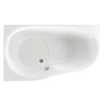 Акрилова ванна PAA MAMBO Ванна на рамі біла, лівостороння 1650х980 білий - Фото 1