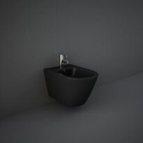 Біде RAK Ceramics Feeling Біде підвісне, Matt Black RST07504A FEELING чорний - Фото 1