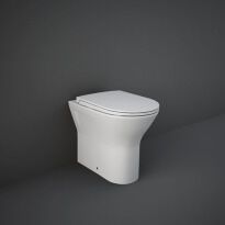 Унітаз RAK Ceramics Feeling Унітаз підлоговий, пристінний Matt WHITE RST19500A FEELING білий - Фото 1
