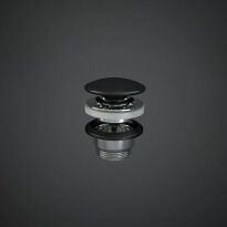Сифон для раковины RAK Ceramics Feeling Донный клапан Click-Clack, черный матовый DUO000504A FEELING черный