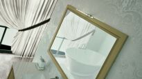 Дзеркало для ванної ROYO Classic 22216 коричневий,сріблястий