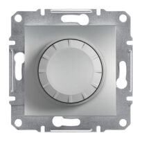 Выключатель Schneider Asfora Светорегулятор поворотный, 315 ВА, проходной, алюминий серый
