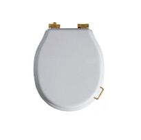 Крышка для унитаза Simas Lante LA 007 soft-close для унитазов коллекции Lante белый,бронзовый