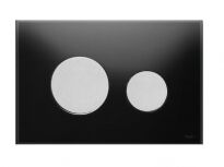 Кнопка для змиву TECE 9.240.655 TECEloop чорна/хром матовий чорний,хром - Фото 1