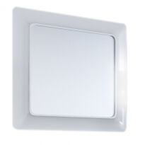 Зеркало для ванной Ювента Ticino TcМ-80 80 см белый - Фото 1
