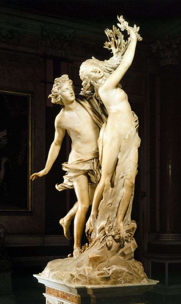 Скульптура Лоренцо Берніні Аполлон і Дафна з каррарського мармуру