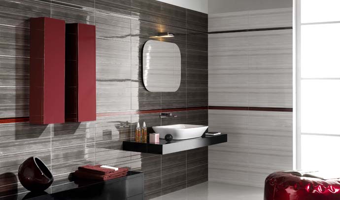дизайн просторной ванной комнаты