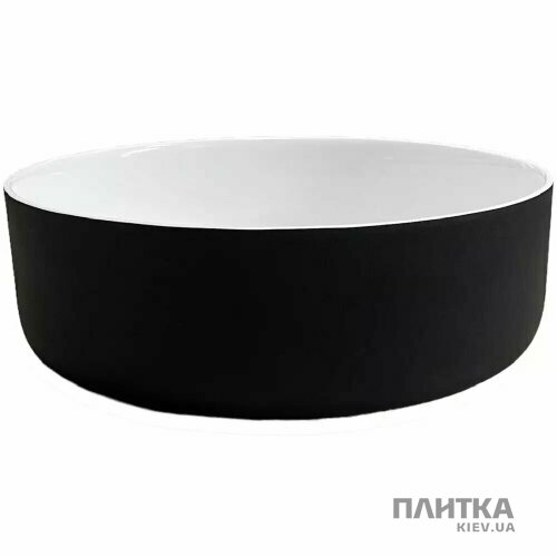 Раковина Adamant Arena ARENA 360 колір чорно-білий, без отв. для змішувача та переливу білий,чорний - Фото 2