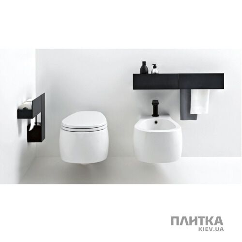 Мебель для ванной комнаты AGAPE ASEN0917N SEN Полочка металлическая для держателя бумаги, black черный - Фото 3