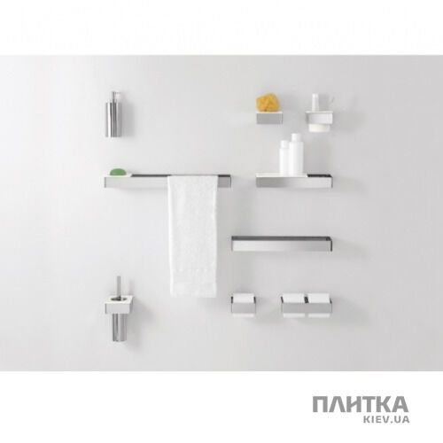 Меблі для ванної кімнати AGAPE A369222-A 369 Полиця металева, polished steel сірий - Фото 3