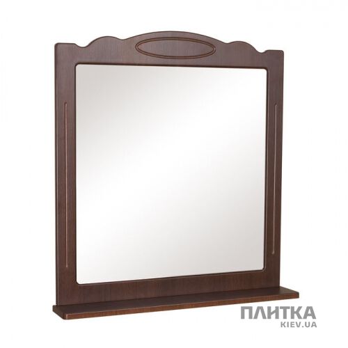 Зеркало для ванной Аква Родос Классик 80х87 см итальянский орех бронза,орех - Фото 1