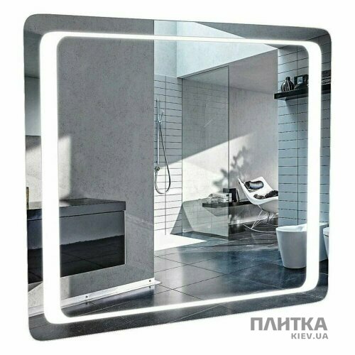 Дзеркало для ванної Аква Родос Омега 4751 ОМЕГА Дзеркало-80, з підсвіткою срібло - Фото 1
