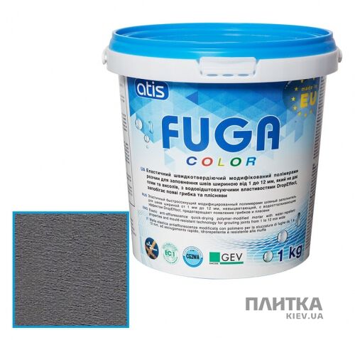 Затирка ATIS Fuga Color A 114/1кг антрацит темно-серый