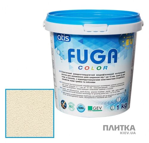 Затирка ATIS Fuga Color A 131/1кг ваниль кремовый