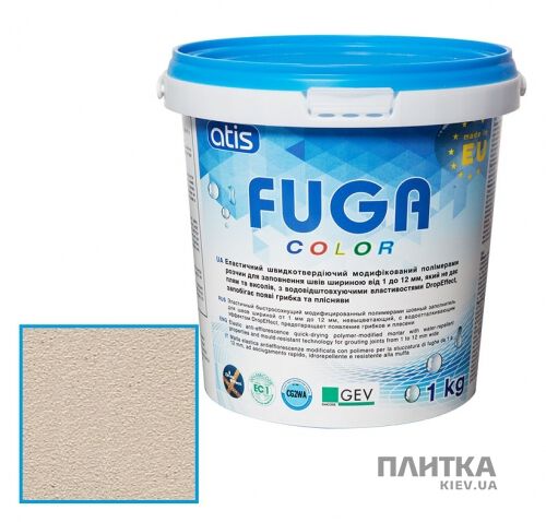 Заповнювач для швів ATIS Fuga Color A 133/1кг сахара темно-бежевий