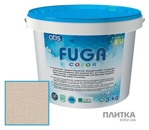 Заповнювач для швів ATIS Fuga Color A 133/3кг сахара темно-бежевий